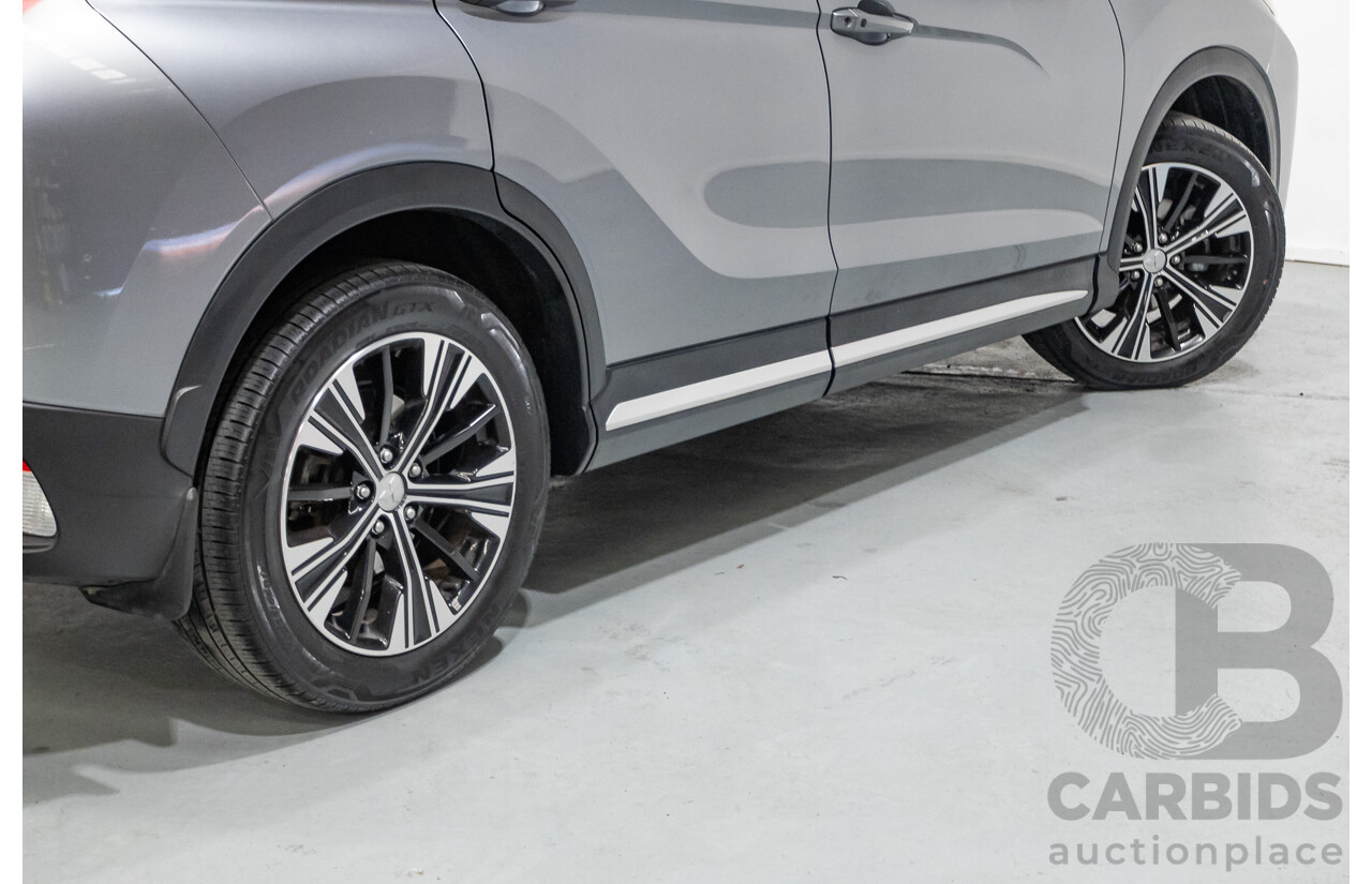 2/2019 Mitsubishi Eclipse Cross Exceed (AWD) YA MY19 4d Wagon Titanium Grey Metallic Turbo 1.5L