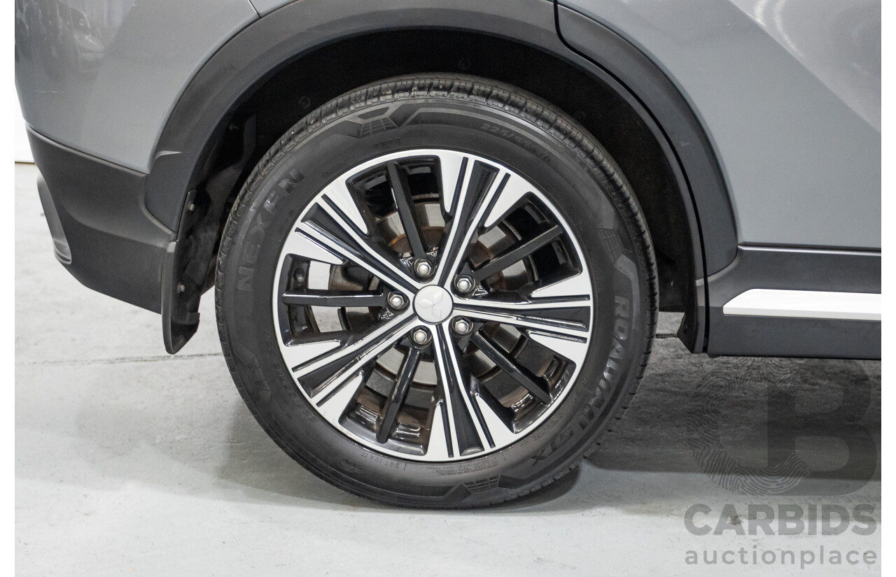 2/2019 Mitsubishi Eclipse Cross Exceed (AWD) YA MY19 4d Wagon Titanium Grey Metallic Turbo 1.5L