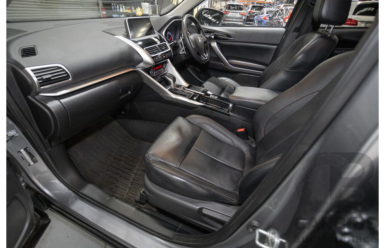 2/2019 Mitsubishi Eclipse Cross Exceed (AWD) YA MY19 4d Wagon Titanium Grey Metallic Turbo 1.5L