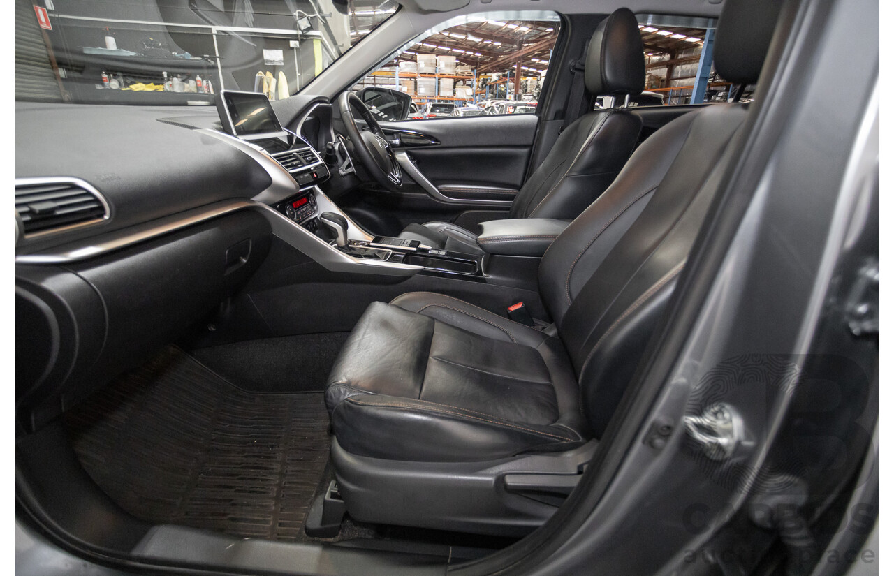 2/2019 Mitsubishi Eclipse Cross Exceed (AWD) YA MY19 4d Wagon Titanium Grey Metallic Turbo 1.5L