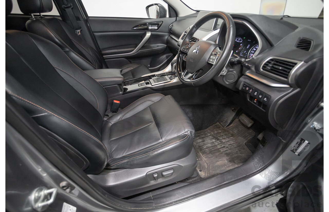 2/2019 Mitsubishi Eclipse Cross Exceed (AWD) YA MY19 4d Wagon Titanium Grey Metallic Turbo 1.5L