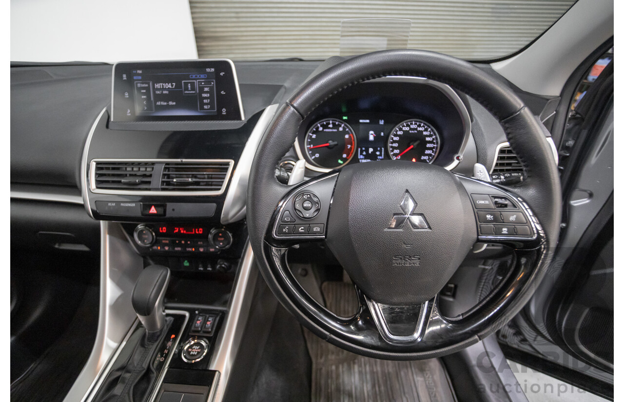 2/2019 Mitsubishi Eclipse Cross Exceed (AWD) YA MY19 4d Wagon Titanium Grey Metallic Turbo 1.5L