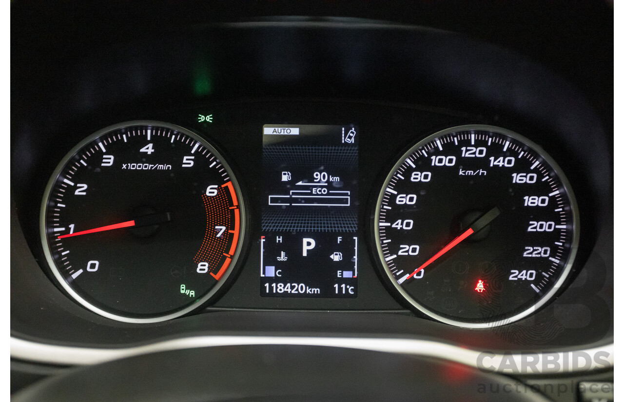 2/2019 Mitsubishi Eclipse Cross Exceed (AWD) YA MY19 4d Wagon Titanium Grey Metallic Turbo 1.5L