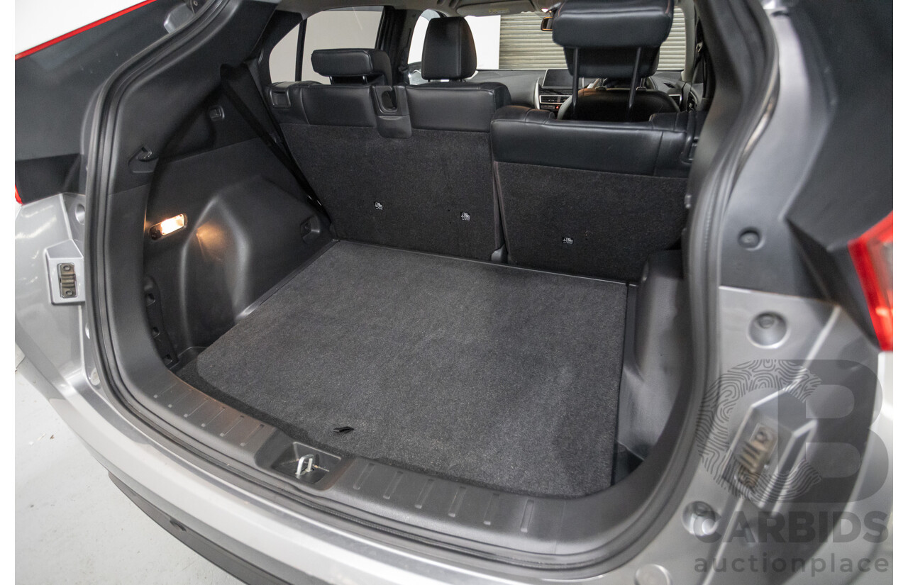 2/2019 Mitsubishi Eclipse Cross Exceed (AWD) YA MY19 4d Wagon Titanium Grey Metallic Turbo 1.5L