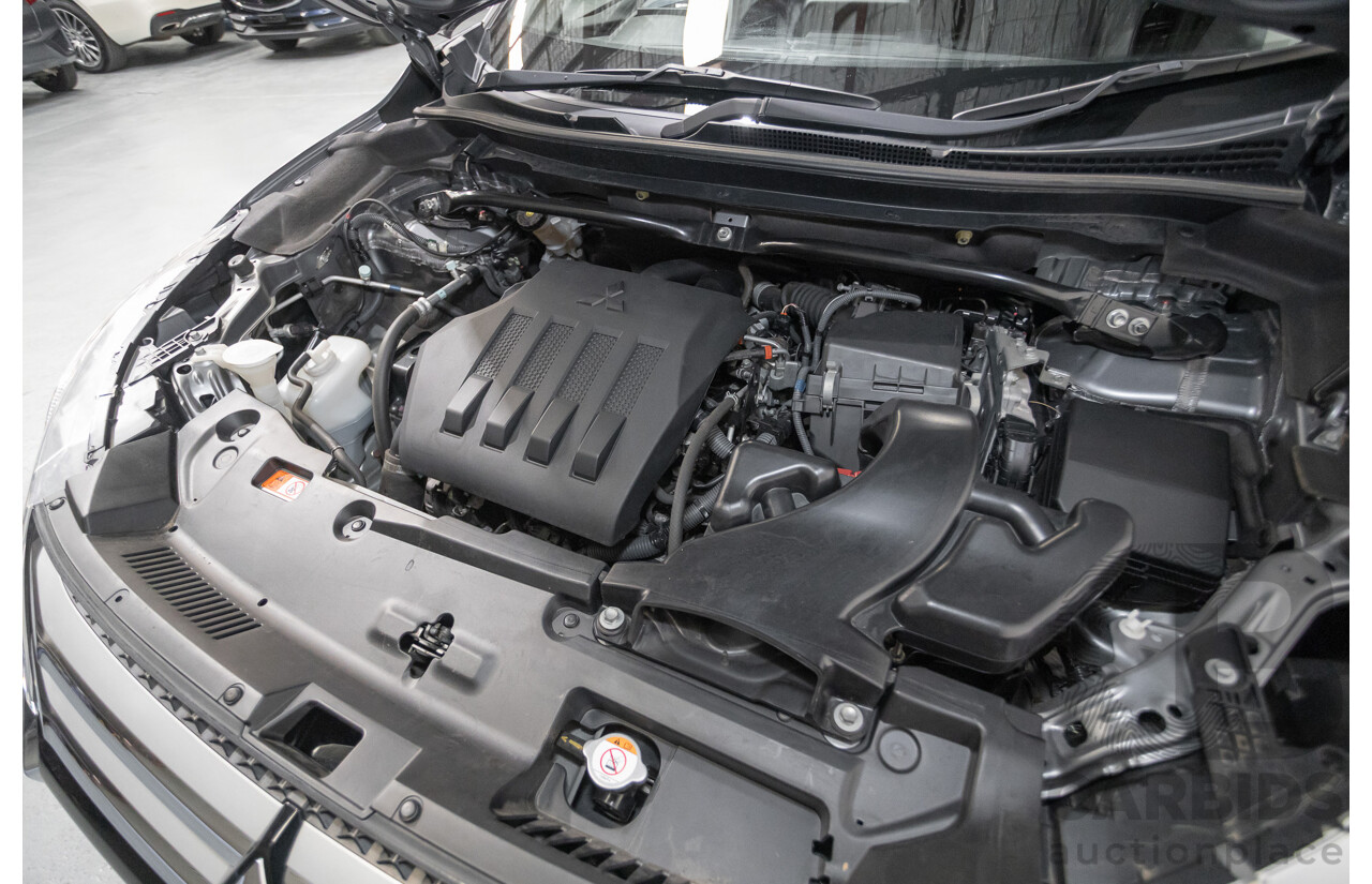 2/2019 Mitsubishi Eclipse Cross Exceed (AWD) YA MY19 4d Wagon Titanium Grey Metallic Turbo 1.5L