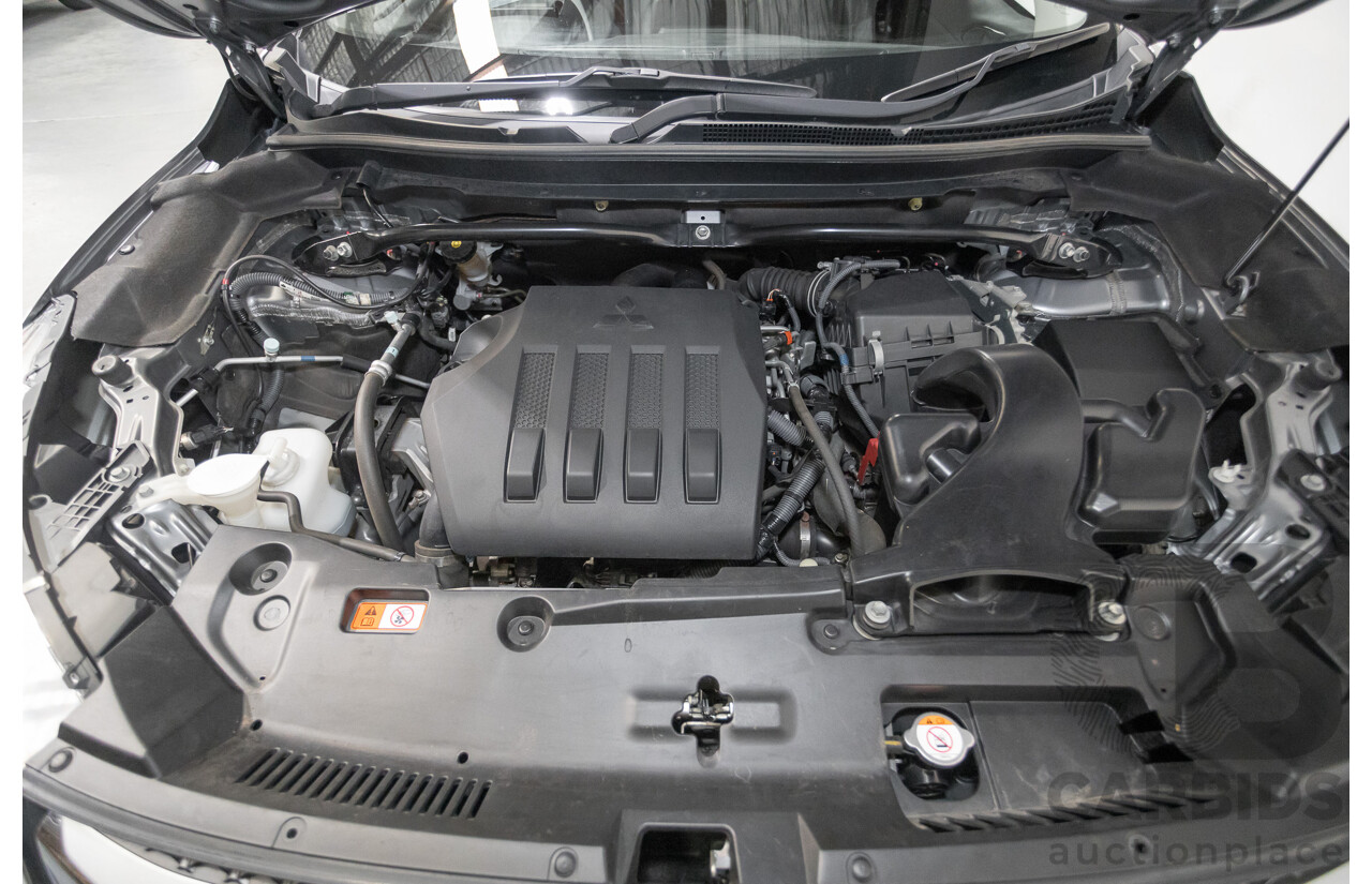 2/2019 Mitsubishi Eclipse Cross Exceed (AWD) YA MY19 4d Wagon Titanium Grey Metallic Turbo 1.5L
