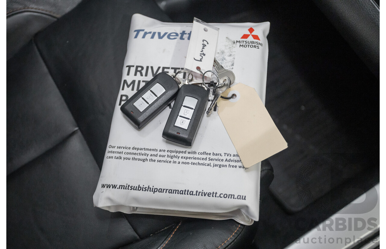 2/2019 Mitsubishi Eclipse Cross Exceed (AWD) YA MY19 4d Wagon Titanium Grey Metallic Turbo 1.5L
