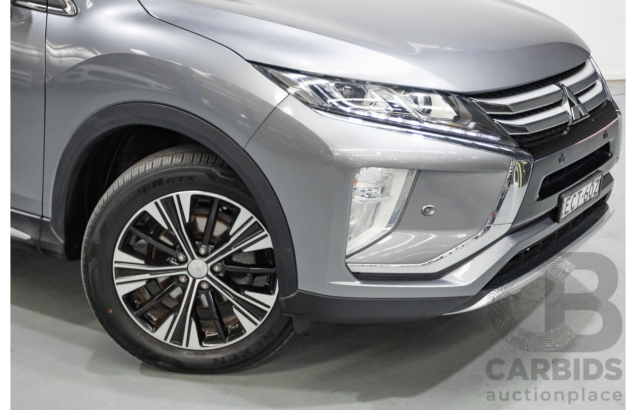 2/2019 Mitsubishi Eclipse Cross Exceed (AWD) YA MY19 4d Wagon Titanium Grey Metallic Turbo 1.5L