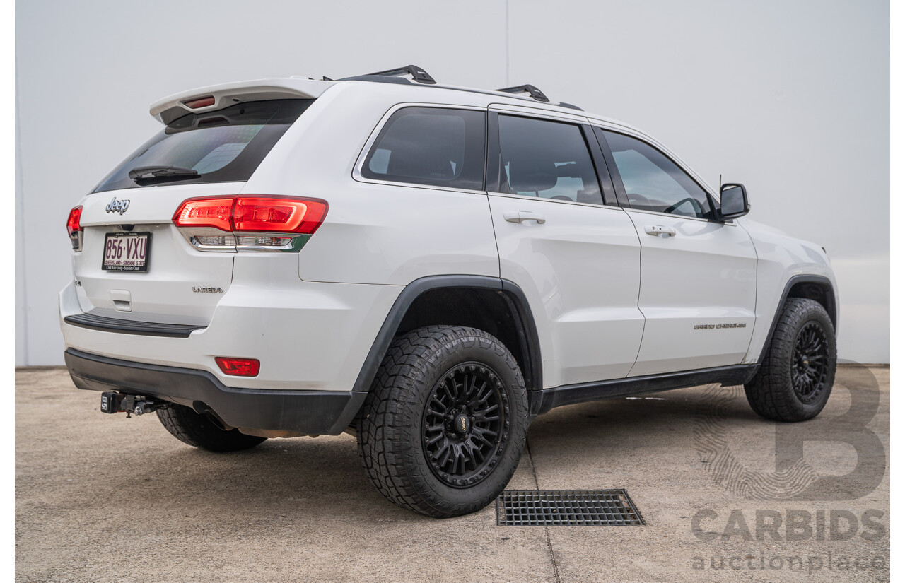 04/2015 Jeep Grand Cherokee Laredo (4x4) WK MY15 4d Wagon Bright White V6 3.6L