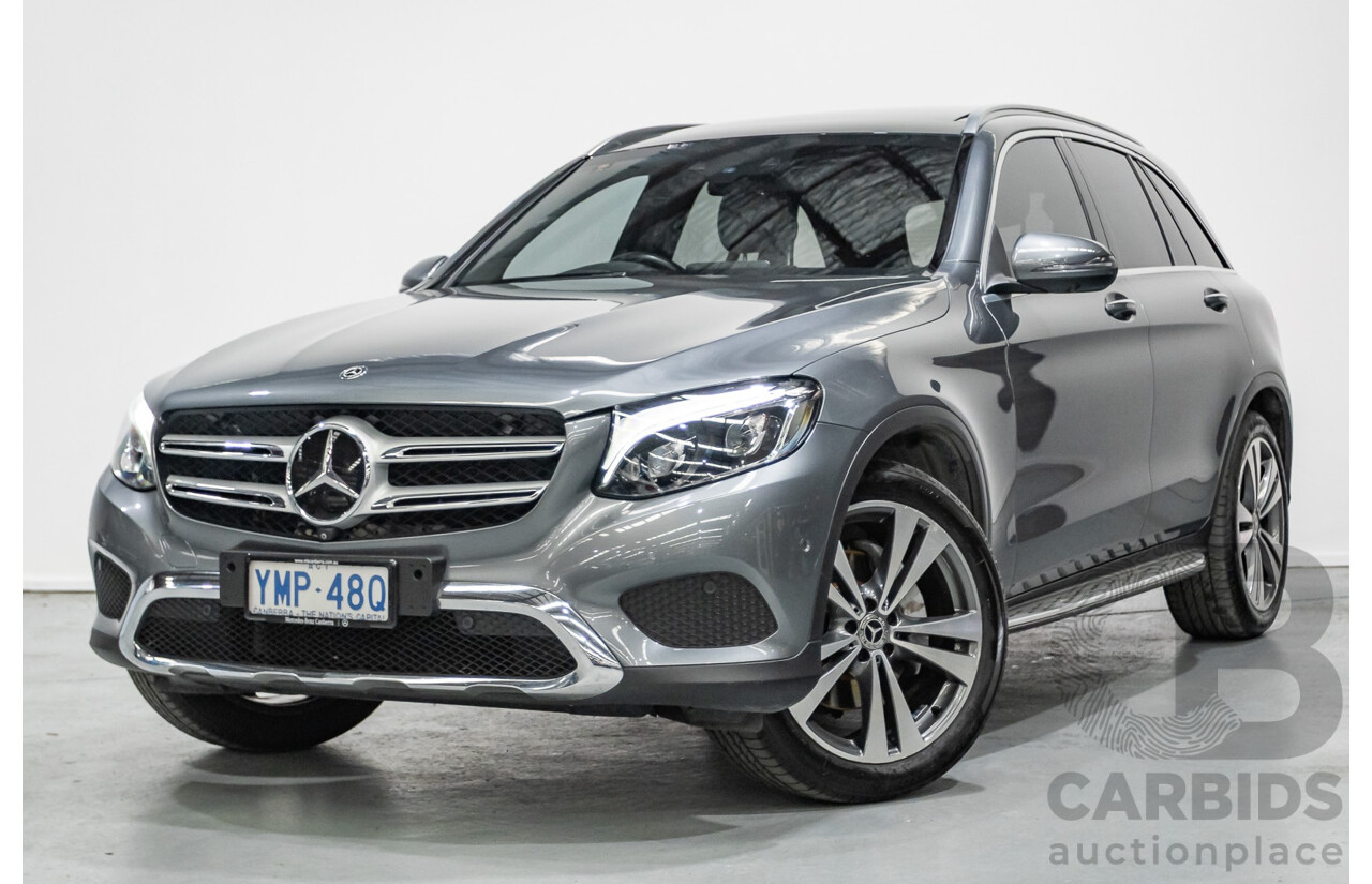1/2018 Mercedes-Benz GLC 250d (AWD) 253 MY18 4d Wagon Selenite Gray Metallic Twin Turbo Diesel 2.1L