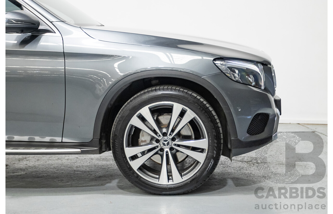 1/2018 Mercedes-Benz GLC 250d (AWD) 253 MY18 4d Wagon Selenite Gray Metallic Twin Turbo Diesel 2.1L