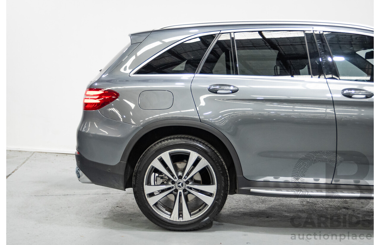 1/2018 Mercedes-Benz GLC 250d (AWD) 253 MY18 4d Wagon Selenite Gray Metallic Twin Turbo Diesel 2.1L