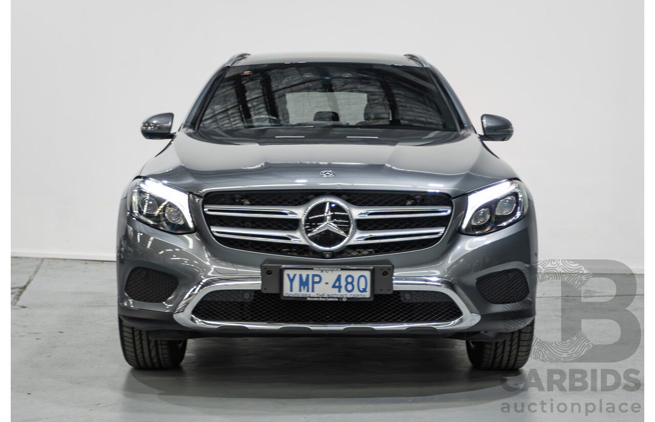 1/2018 Mercedes-Benz GLC 250d (AWD) 253 MY18 4d Wagon Selenite Gray Metallic Twin Turbo Diesel 2.1L