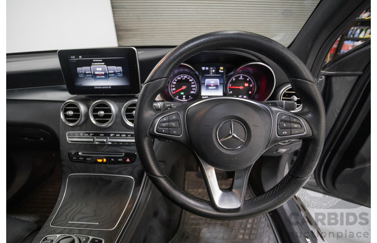 1/2018 Mercedes-Benz GLC 250d (AWD) 253 MY18 4d Wagon Selenite Gray Metallic Twin Turbo Diesel 2.1L