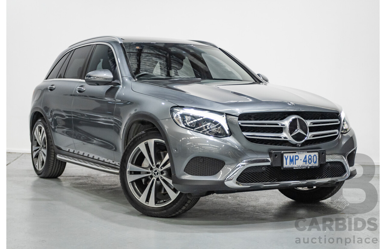 1/2018 Mercedes-Benz GLC 250d (AWD) 253 MY18 4d Wagon Selenite Gray Metallic Twin Turbo Diesel 2.1L