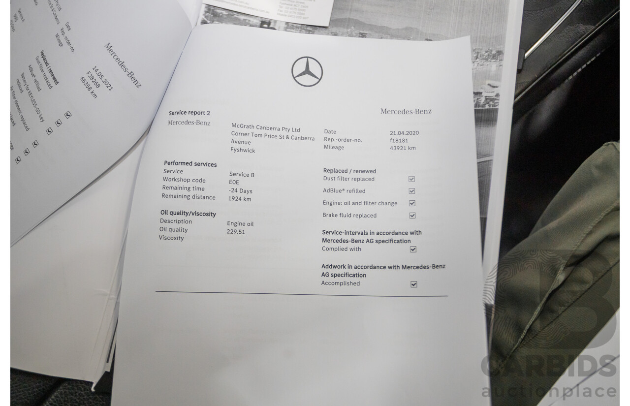 1/2018 Mercedes-Benz GLC 250d (AWD) 253 MY18 4d Wagon Selenite Gray Metallic Twin Turbo Diesel 2.1L