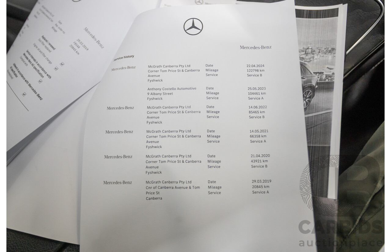 1/2018 Mercedes-Benz GLC 250d (AWD) 253 MY18 4d Wagon Selenite Gray Metallic Twin Turbo Diesel 2.1L