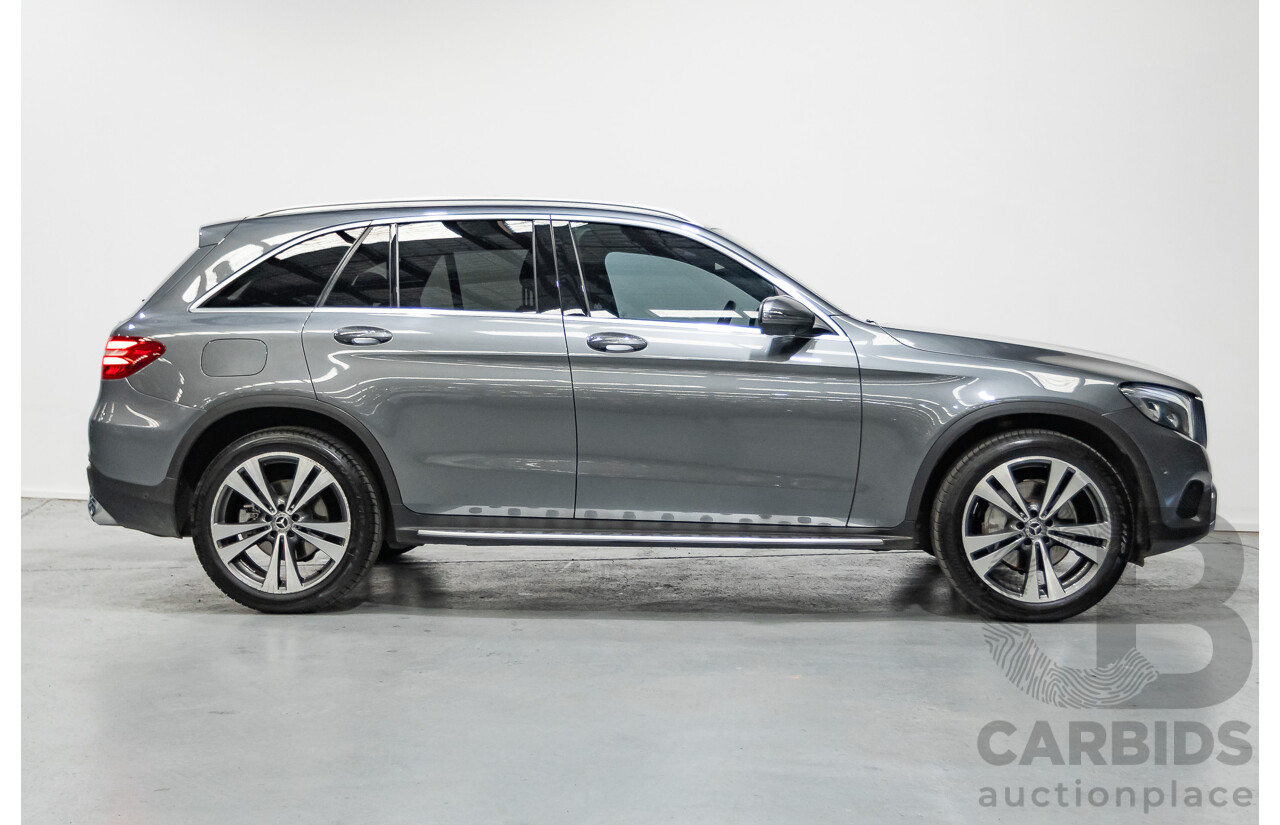 1/2018 Mercedes-Benz GLC 250d (AWD) 253 MY18 4d Wagon Selenite Gray Metallic Twin Turbo Diesel 2.1L