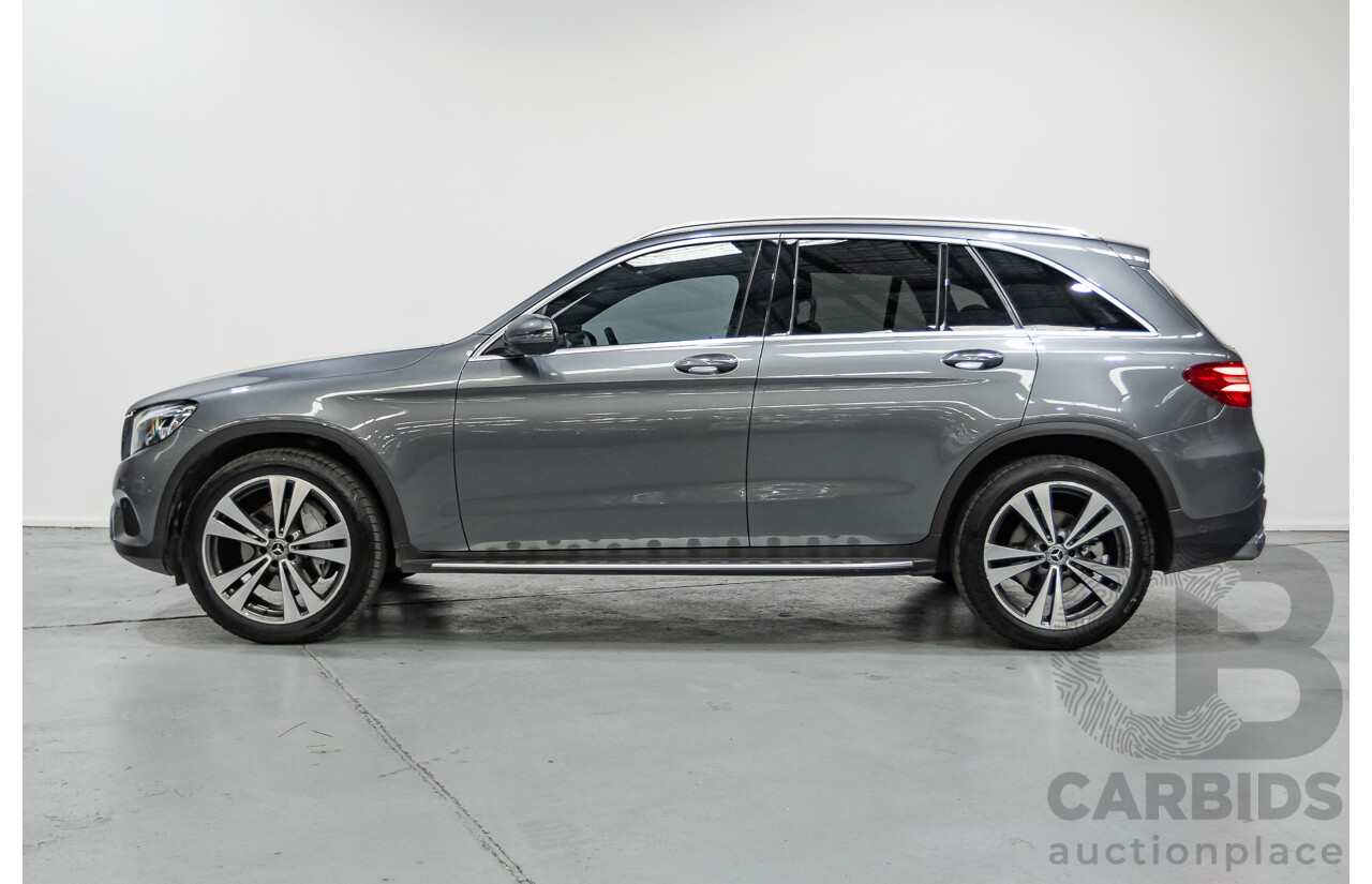 1/2018 Mercedes-Benz GLC 250d (AWD) 253 MY18 4d Wagon Selenite Gray Metallic Twin Turbo Diesel 2.1L