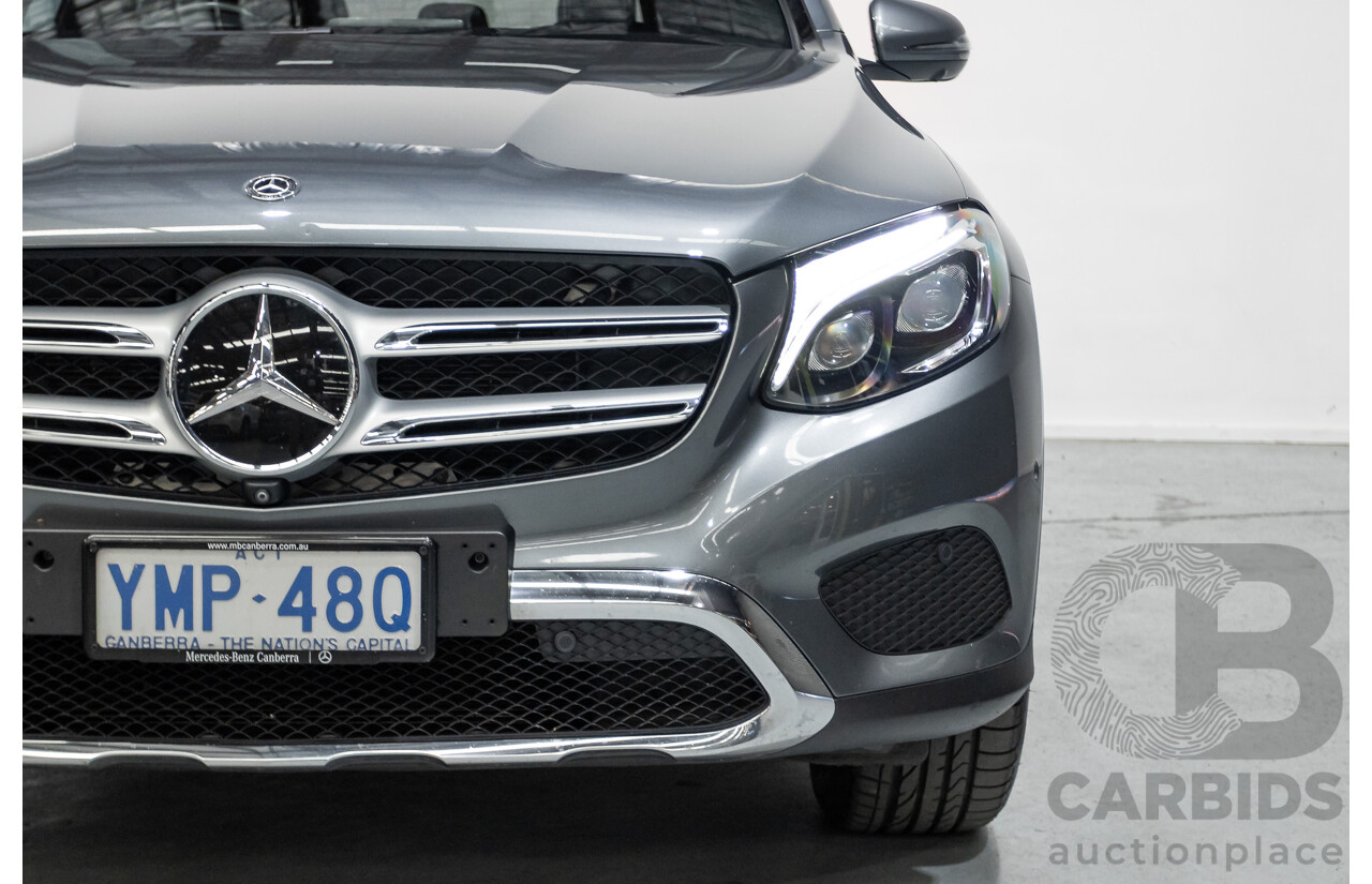 1/2018 Mercedes-Benz GLC 250d (AWD) 253 MY18 4d Wagon Selenite Gray Metallic Twin Turbo Diesel 2.1L