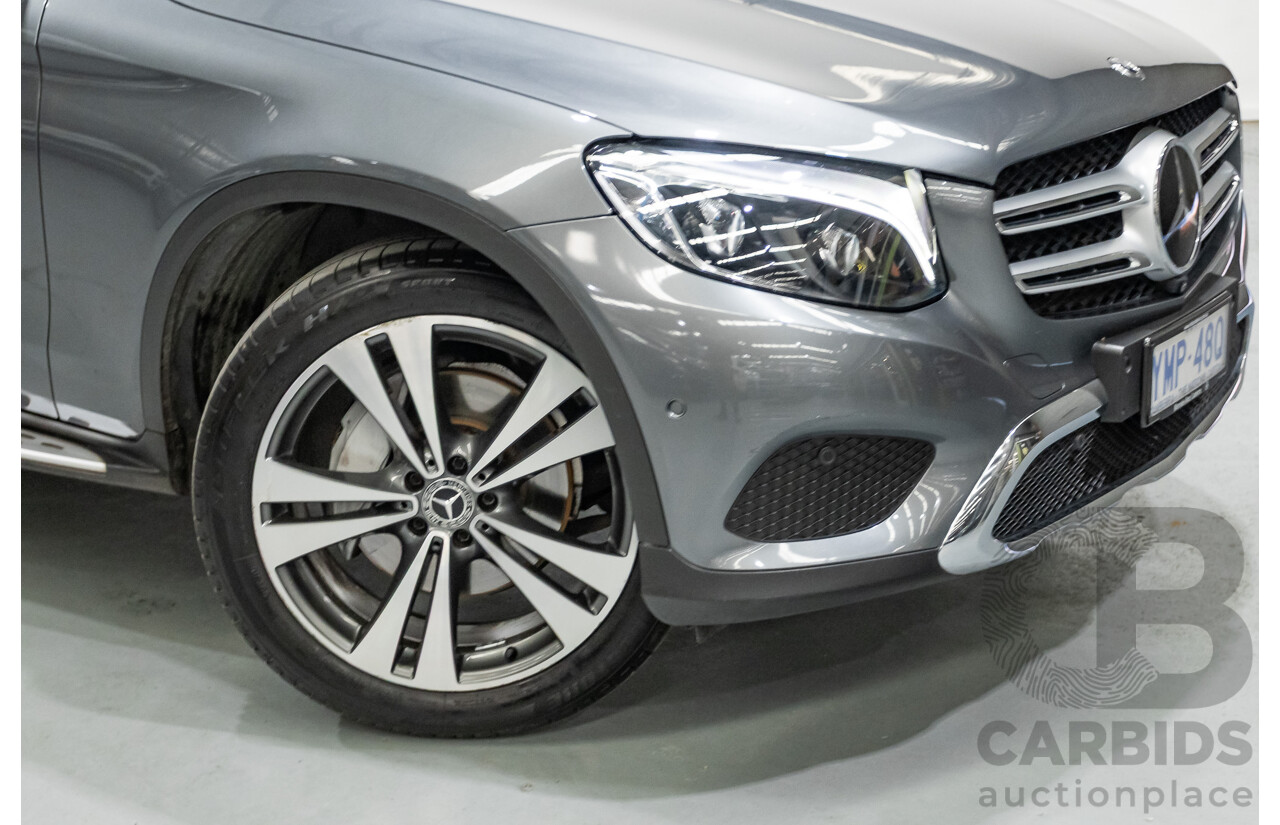 1/2018 Mercedes-Benz GLC 250d (AWD) 253 MY18 4d Wagon Selenite Gray Metallic Twin Turbo Diesel 2.1L