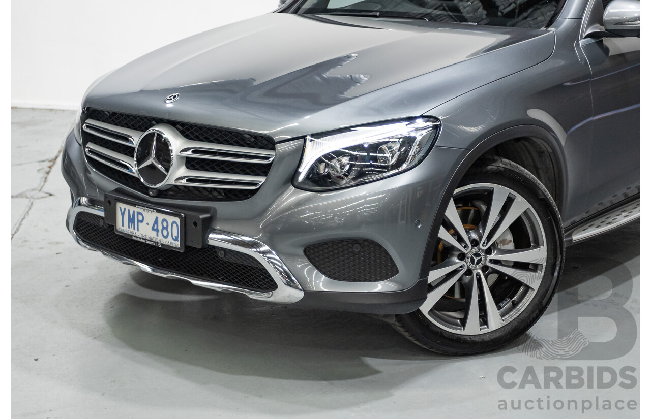 1/2018 Mercedes-Benz GLC 250d (AWD) 253 MY18 4d Wagon Selenite Gray Metallic Twin Turbo Diesel 2.1L