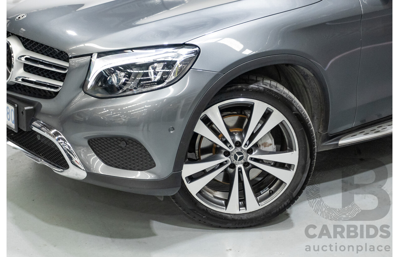 1/2018 Mercedes-Benz GLC 250d (AWD) 253 MY18 4d Wagon Selenite Gray Metallic Twin Turbo Diesel 2.1L