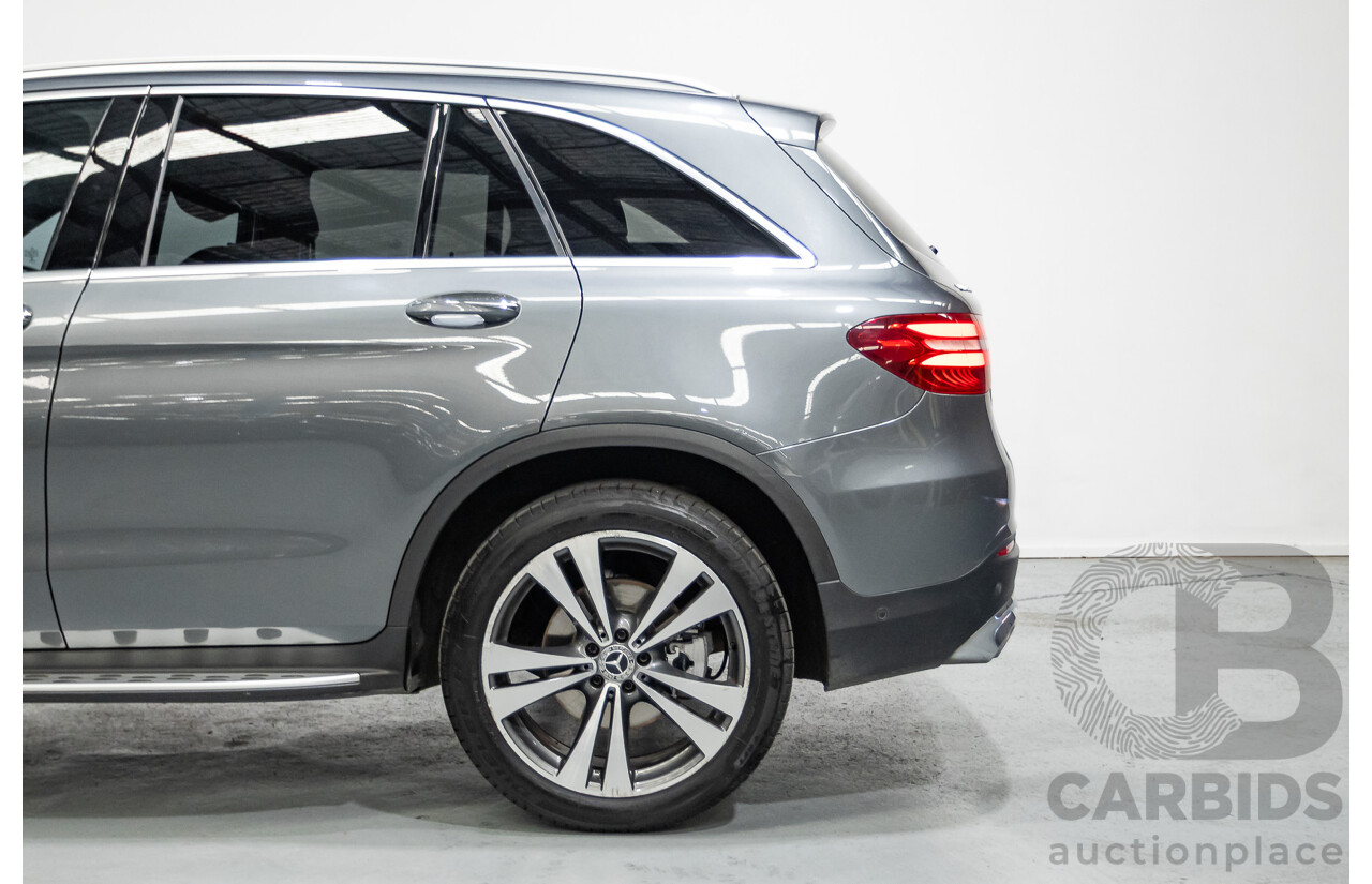 1/2018 Mercedes-Benz GLC 250d (AWD) 253 MY18 4d Wagon Selenite Gray Metallic Twin Turbo Diesel 2.1L