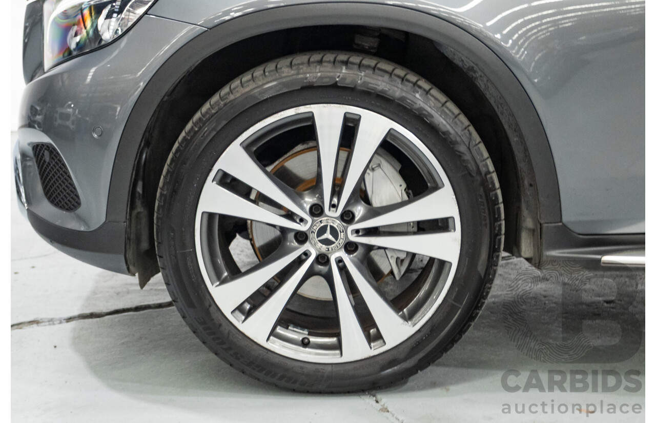 1/2018 Mercedes-Benz GLC 250d (AWD) 253 MY18 4d Wagon Selenite Gray Metallic Twin Turbo Diesel 2.1L