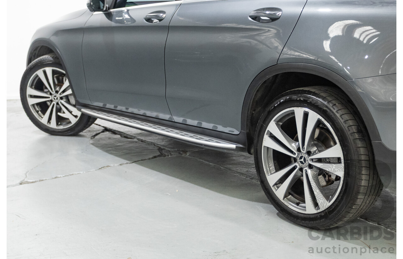 1/2018 Mercedes-Benz GLC 250d (AWD) 253 MY18 4d Wagon Selenite Gray Metallic Twin Turbo Diesel 2.1L