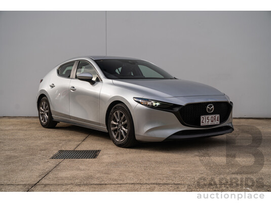 03/2020 Mazda 3 Pure G20 BP MY20 4d Hatch Sonic Silver 2.0L