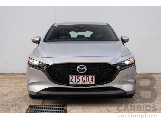 03/2020 Mazda 3 Pure G20 BP MY20 4d Hatch Sonic Silver 2.0L