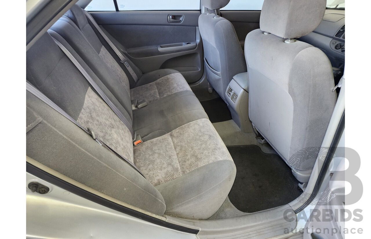 07/2004 Toyota Camry Altise ACV36R 4d Sedan Silver 2.4L