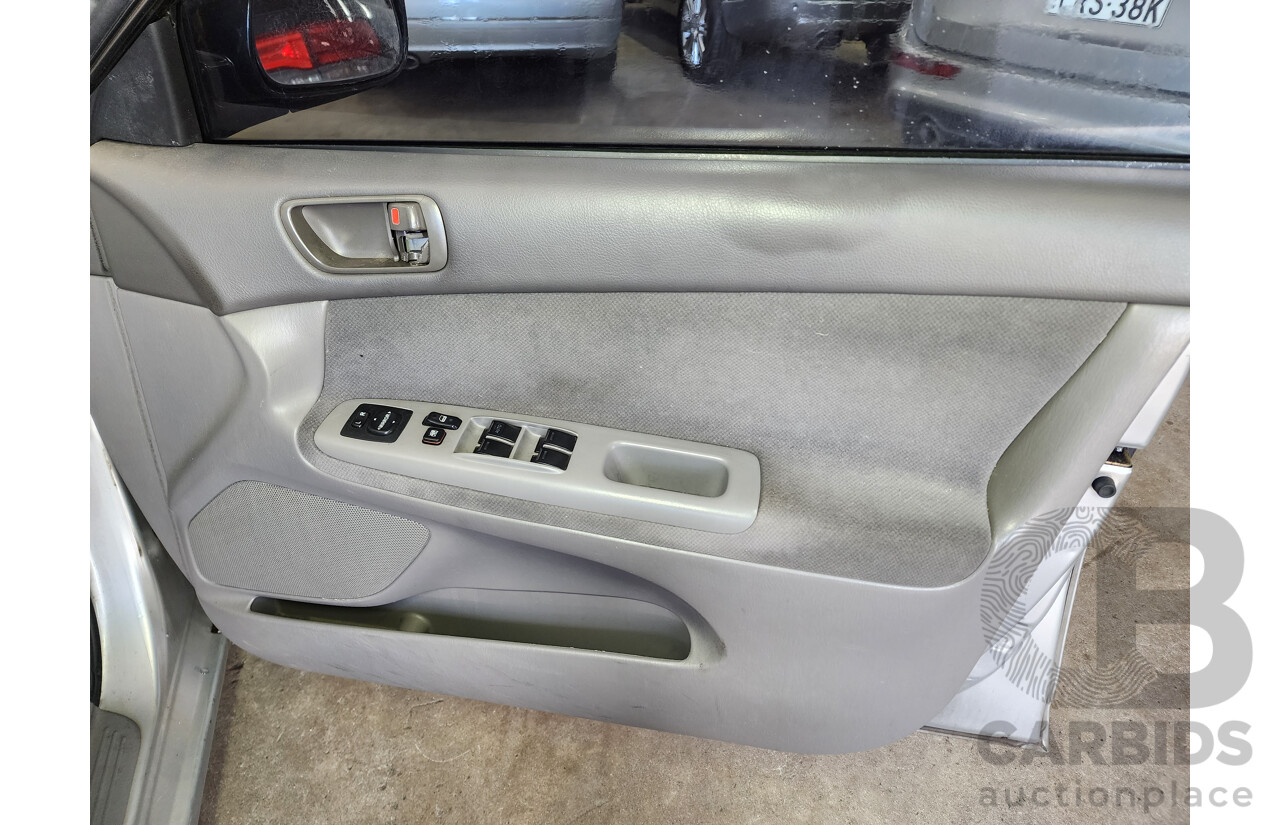 07/2004 Toyota Camry Altise ACV36R 4d Sedan Silver 2.4L