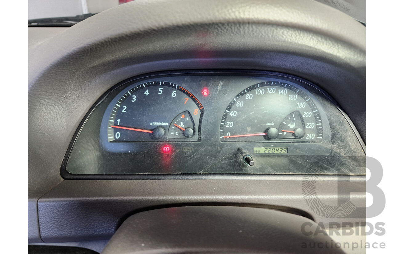 07/2004 Toyota Camry Altise ACV36R 4d Sedan Silver 2.4L
