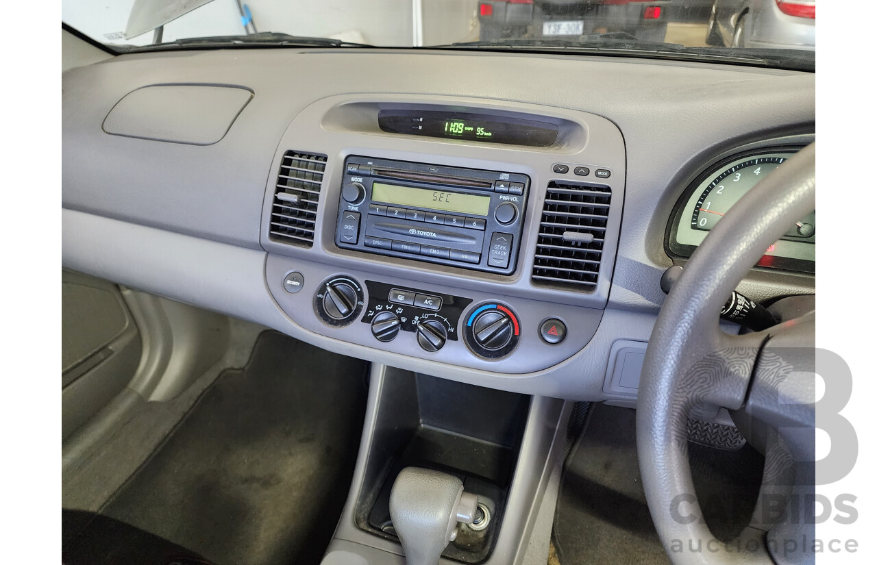 07/2004 Toyota Camry Altise ACV36R 4d Sedan Silver 2.4L