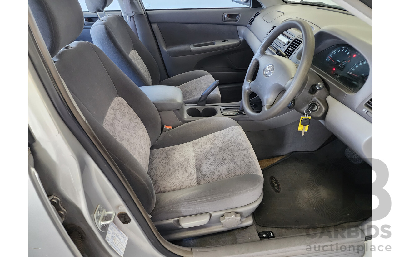 07/2004 Toyota Camry Altise ACV36R 4d Sedan Silver 2.4L