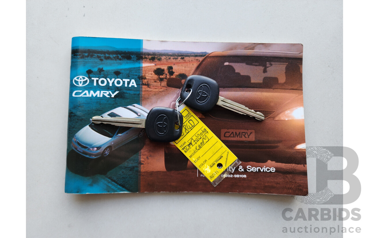 07/2004 Toyota Camry Altise ACV36R 4d Sedan Silver 2.4L