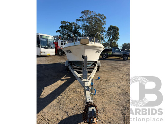 Haines Hunter 23ft, 175HP Yamaha, Dual Axle Trailer