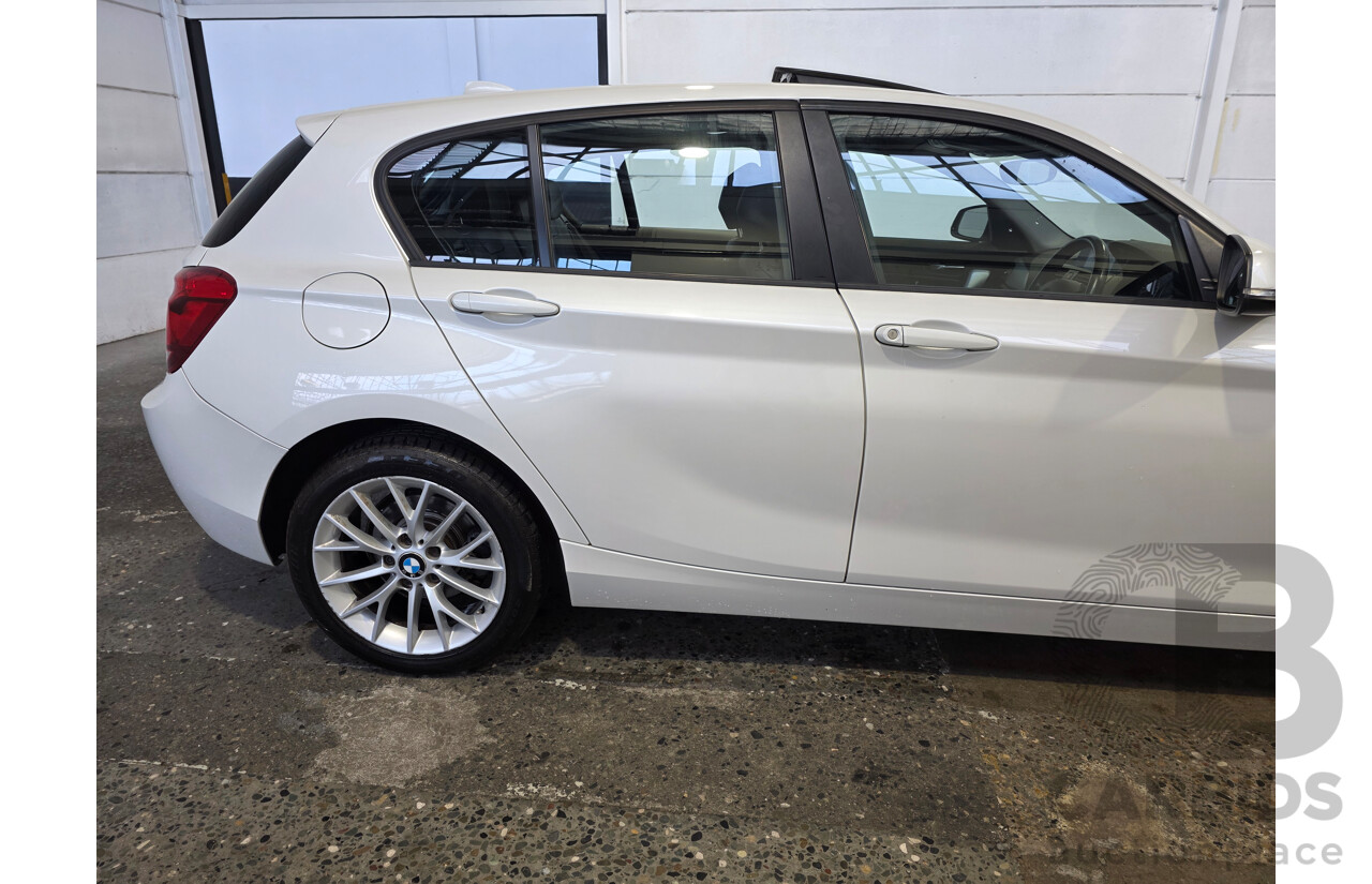 2/2015 BMW 116i Sport F20 MY15 5d Hatchback Mineral White Metallic Turbo 1.6L