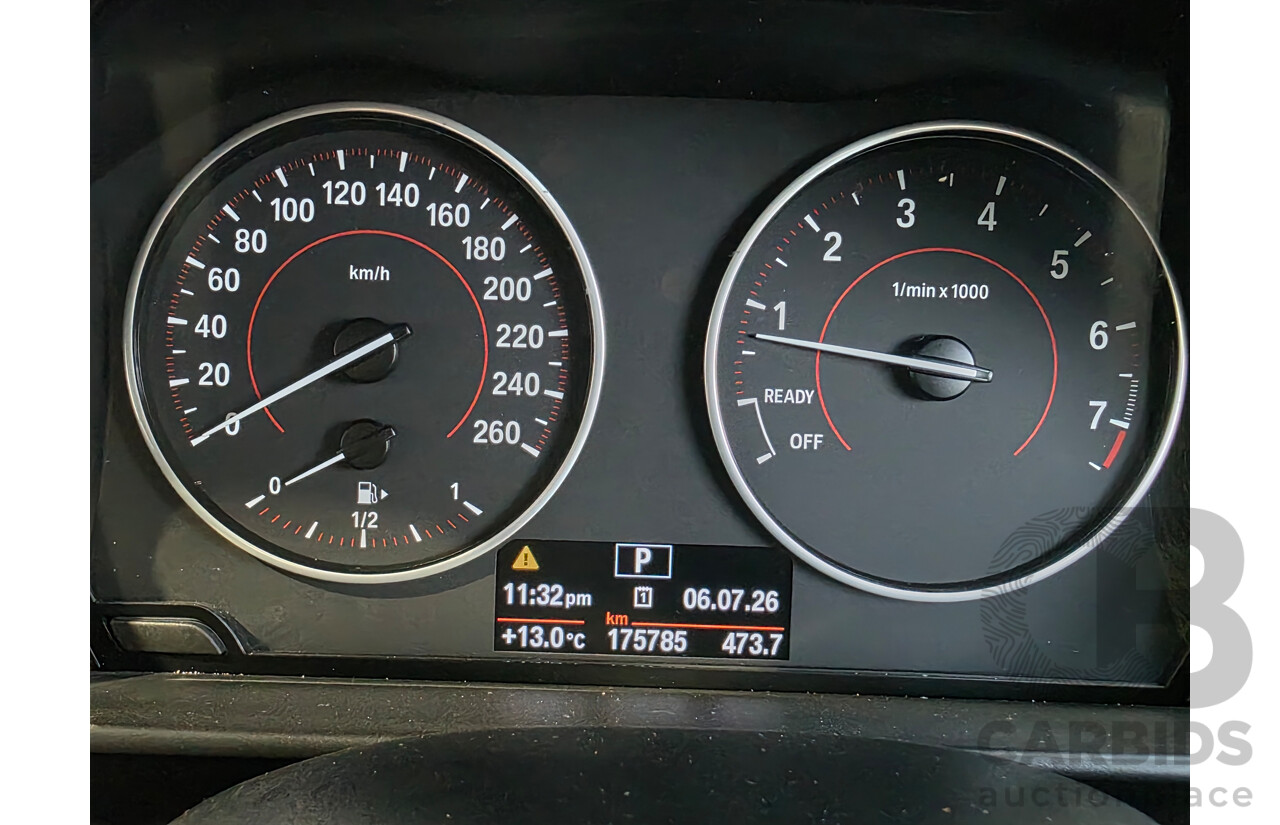 2/2015 BMW 116i Sport F20 MY15 5d Hatchback Mineral White Metallic Turbo 1.6L