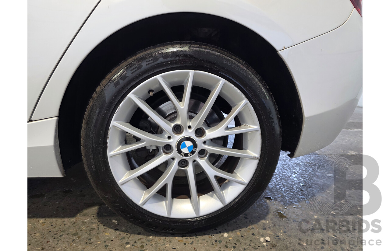 2/2015 BMW 116i Sport F20 MY15 5d Hatchback Mineral White Metallic Turbo 1.6L