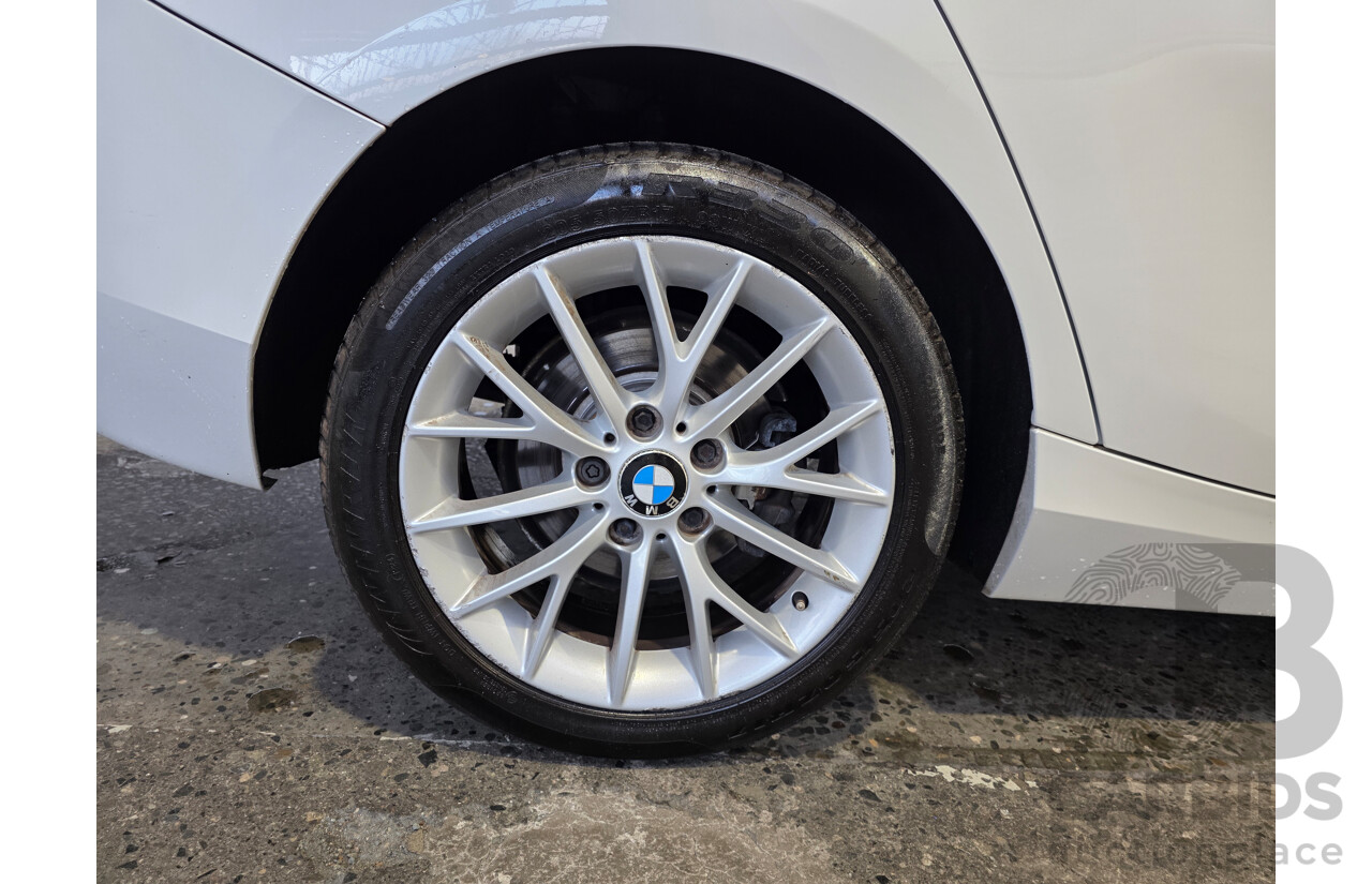 2/2015 BMW 116i Sport F20 MY15 5d Hatchback Mineral White Metallic Turbo 1.6L