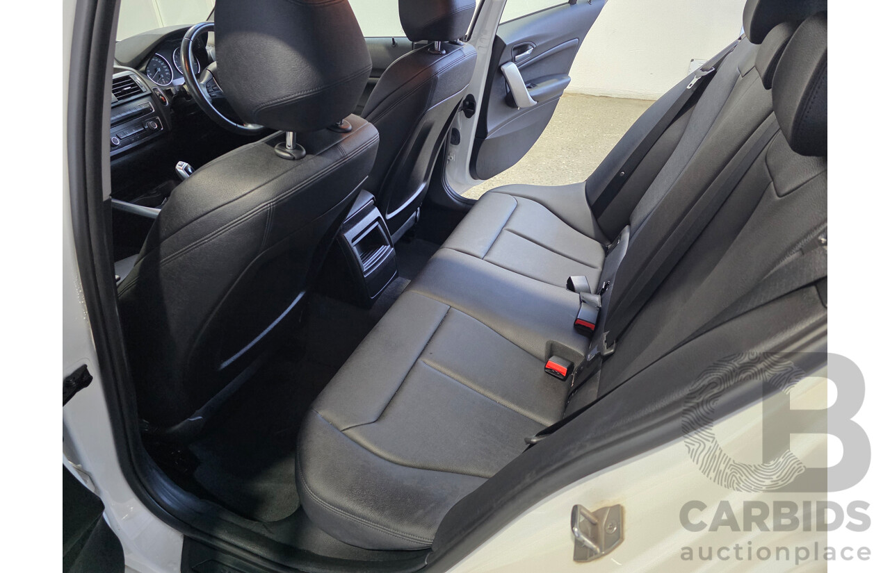 2/2015 BMW 116i Sport F20 MY15 5d Hatchback Mineral White Metallic Turbo 1.6L