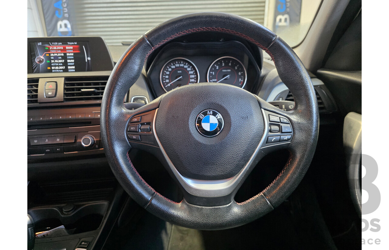 2/2015 BMW 116i Sport F20 MY15 5d Hatchback Mineral White Metallic Turbo 1.6L