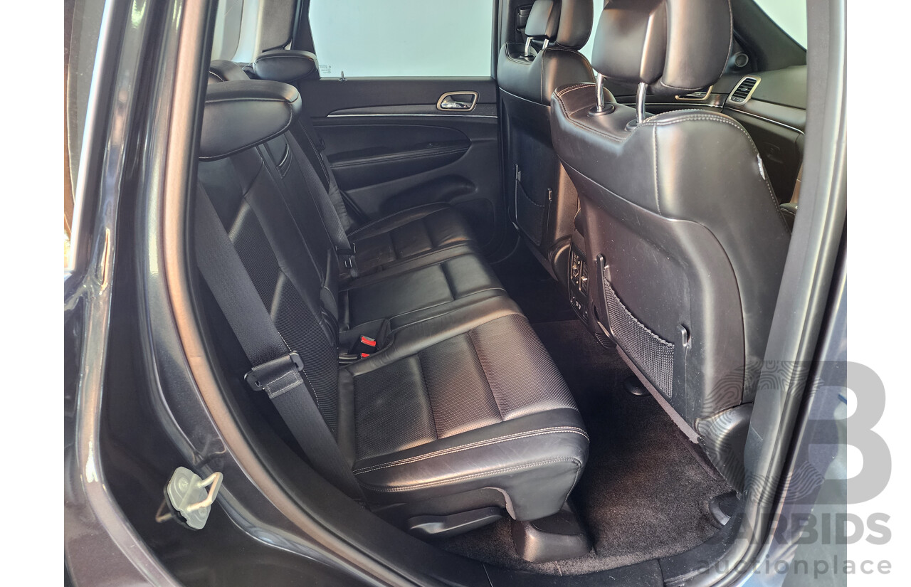 07/2015 Jeep Grand Cherokee Limited (4x4) WK MY15 4d Wagon Grey 3.6L