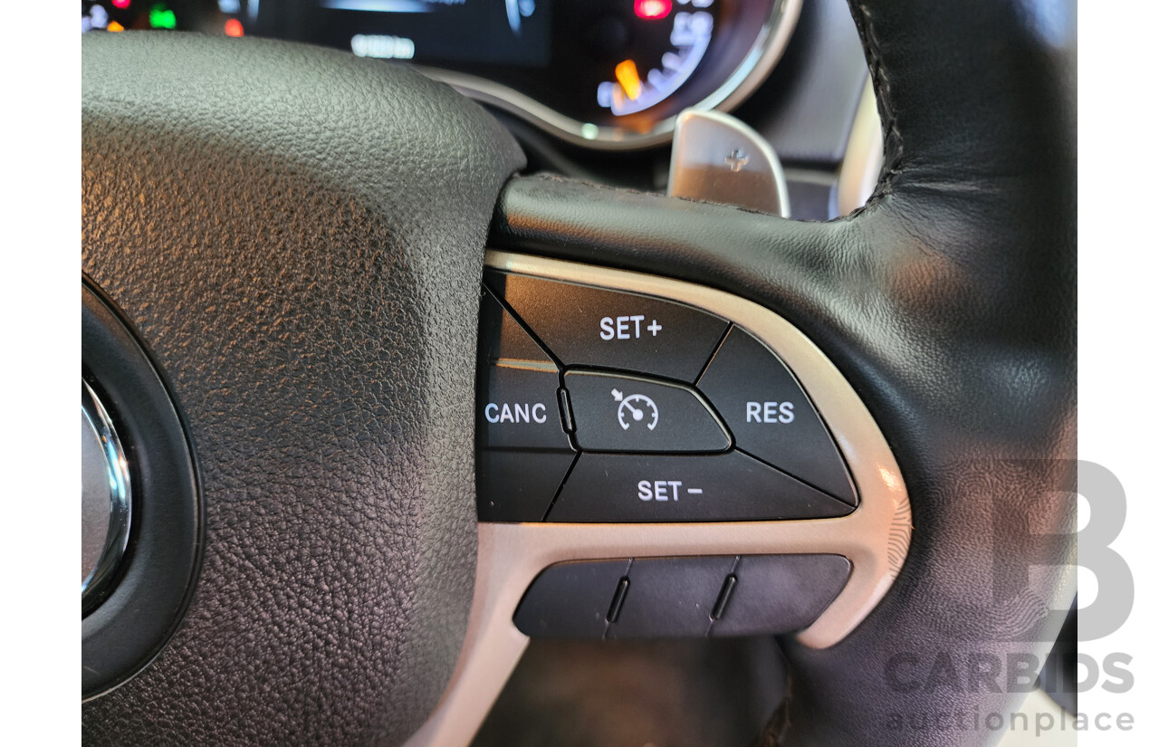 07/2015 Jeep Grand Cherokee Limited (4x4) WK MY15 4d Wagon Grey 3.6L