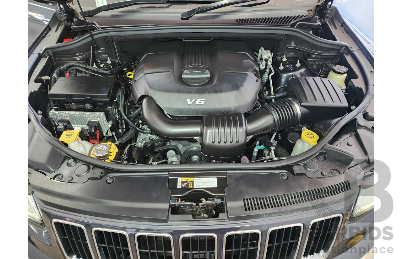 07/2015 Jeep Grand Cherokee Limited (4x4) WK MY15 4d Wagon Grey 3.6L