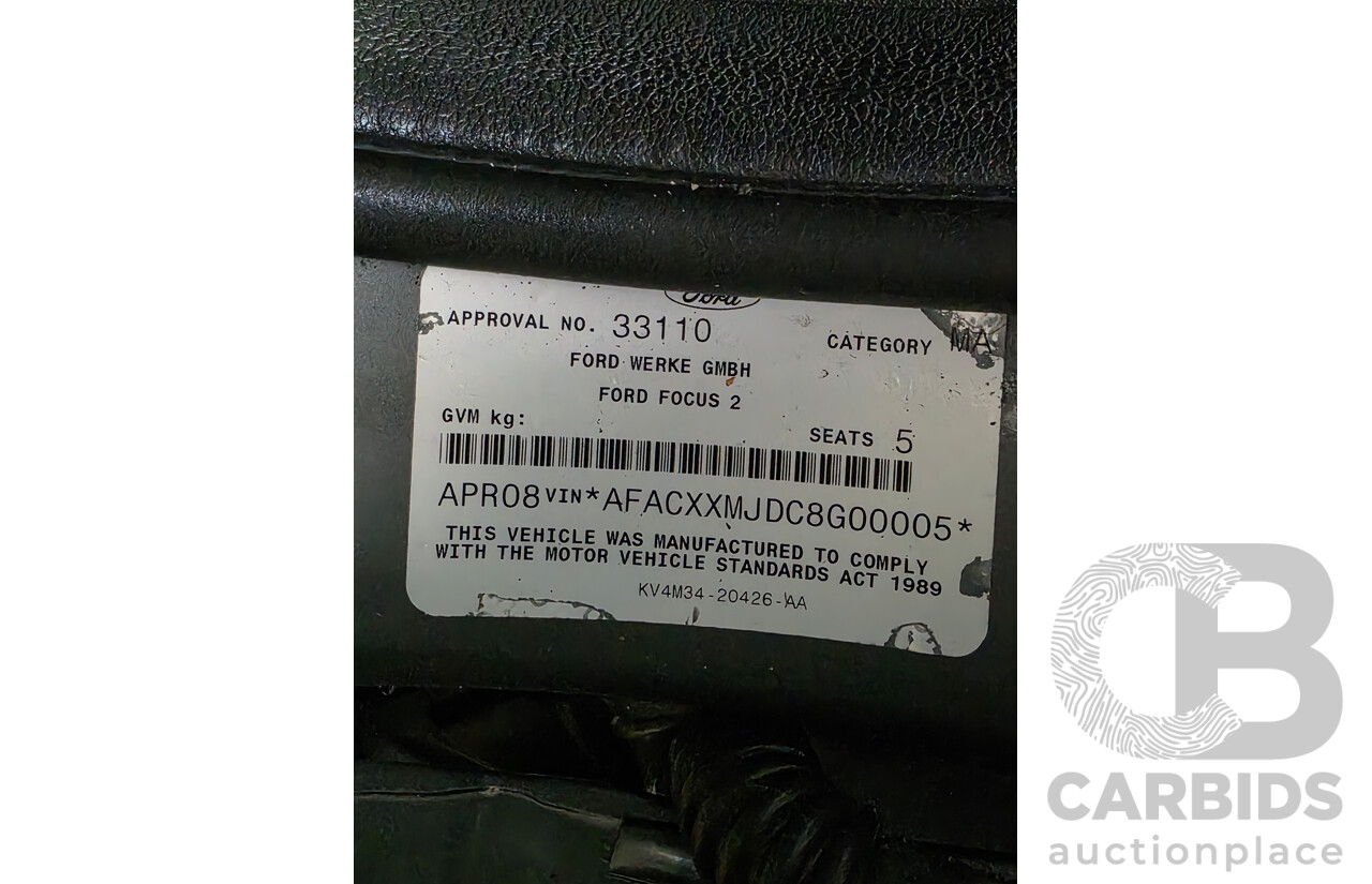 4/2008 Ford Focus LX LT 4d Sedan Grey 2.0L