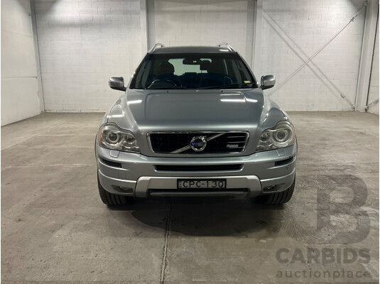 11/2012 Volvo XC90 3.2 R-Design MY12 4d Wagon Silver 3.2L - 7 Seater